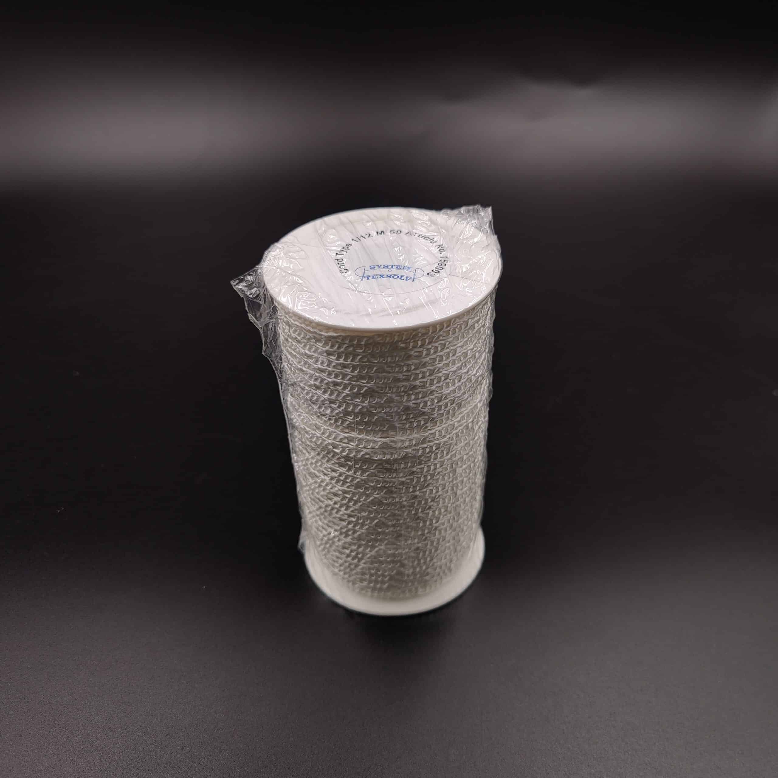 U-cord Arts & Crafts Texsolvshop 1/12 White 50 Meters