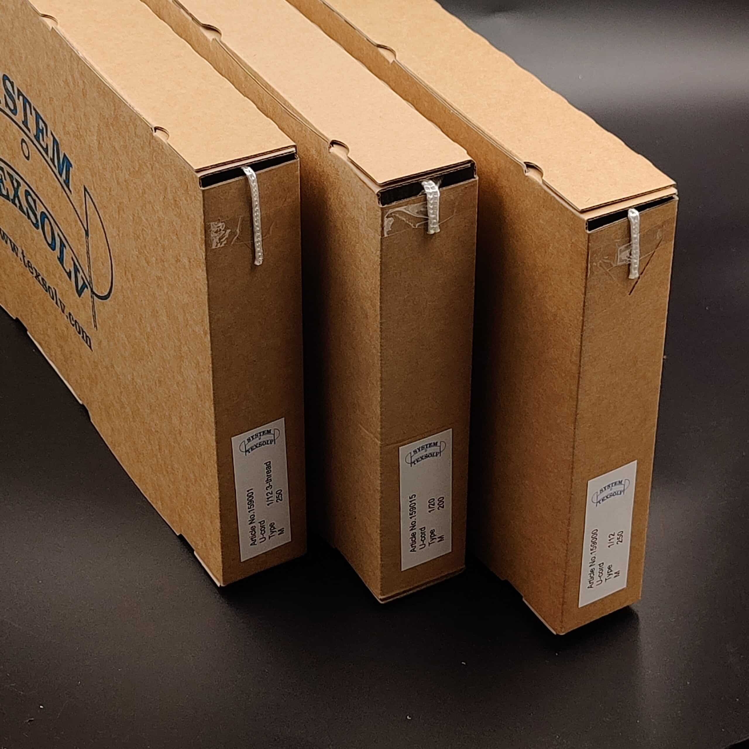 U-cord in cardboard Arts & Crafts Texsolvshop