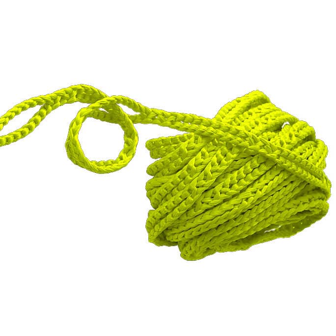 Bulk roll (Running meter) Arts & Crafts Texsolvshop Yellow Nr.12 (8mm)